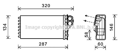 AVA QUALITY COOLING Lämmityslaitteen kenno CN6279